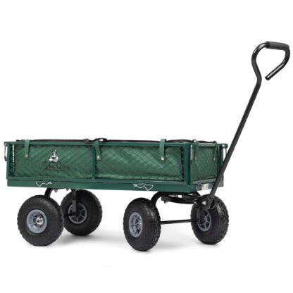 Wózek transportowy ogrodowy z opuszczanymi burtami - obrazek 6