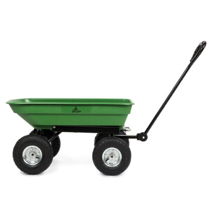 Wózek transportowy ogrodowy wywrotka, przyczepka - obrazek 9