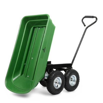 Wózek transportowy ogrodowy wywrotka, przyczepka - obrazek 4