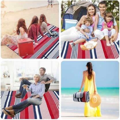 Nobo Kids Koc Plażowy Piknikowy Termiczny 200x200 Wodoodporny Izolowany - obrazek 5