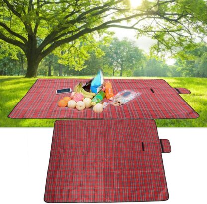 Wodoodporny Koc Piknikowy i Plażowy 150x180cm - Idealny na Wypoczynek - obrazek 9