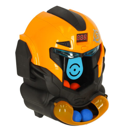 Gra zręcznościowa robot kask strzelanie do celu pistolet kulki celownik - obrazek 4