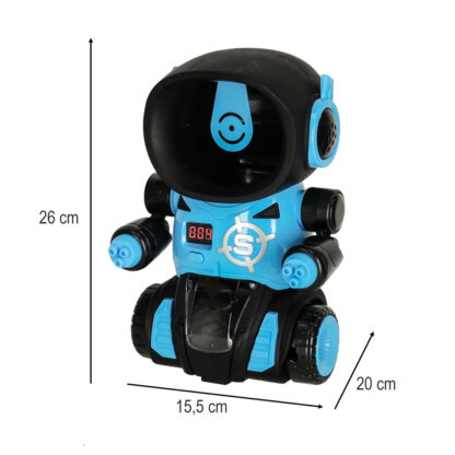 Gra zręcznościowa robot strzelanie do celu gra + 2x pistolet + kulki - obrazek 8