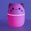 Nawilżacz powietrza dyfuzor do olejków kotek biały RGB - obrazek 8