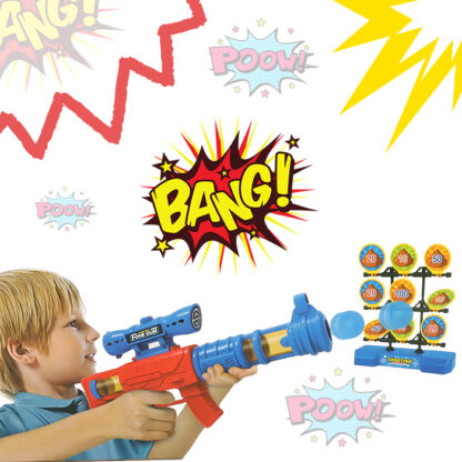 Strzelanie do celu ruchoma tarcza gra zręcznościowa pistolet piłki - obrazek 11